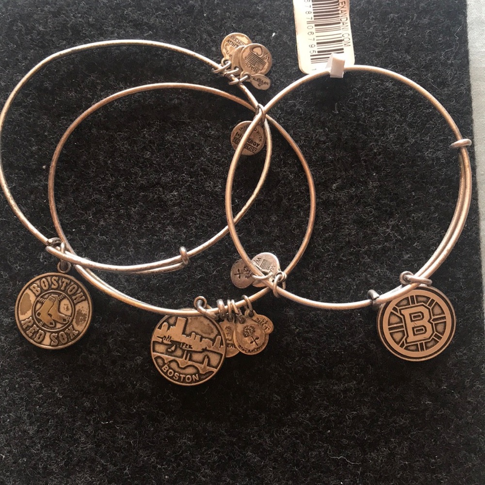 Alex and Ani Silver bracelets